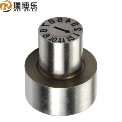 Z48-1 Double layer unique shape date stamp for injection mold